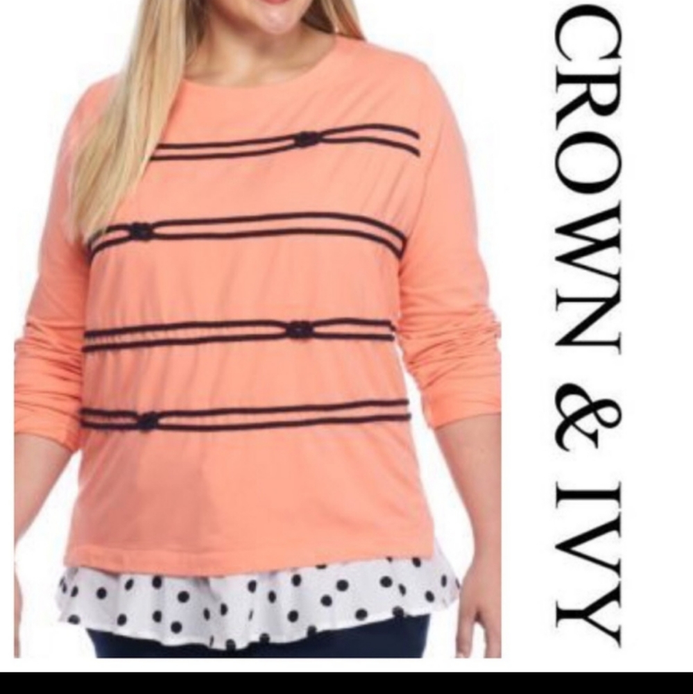 Crown and Ivy BNWT long sleeve XS